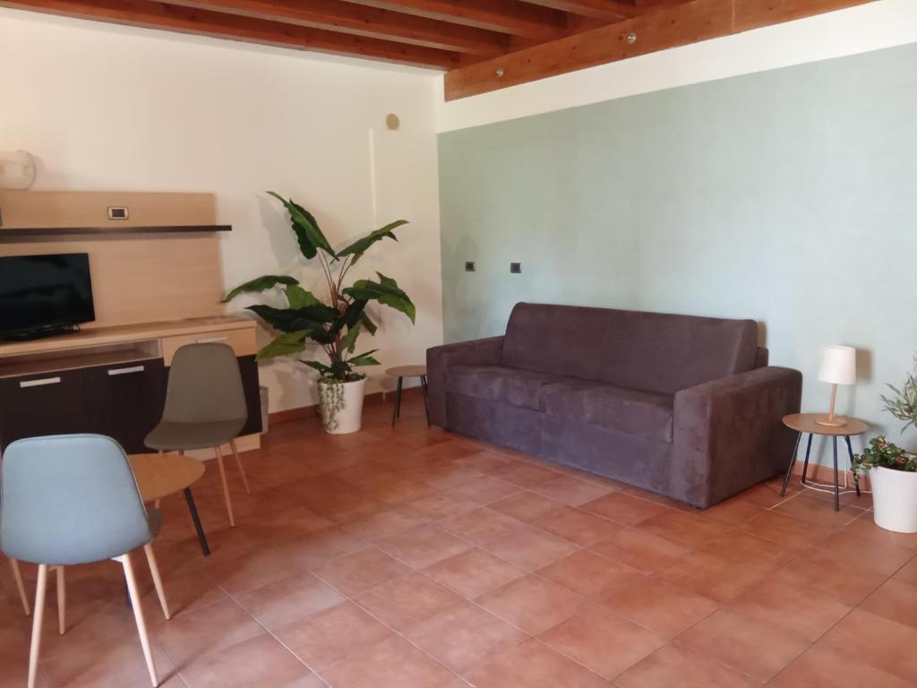 Posezení v ubytování Kairos Garda Hotel