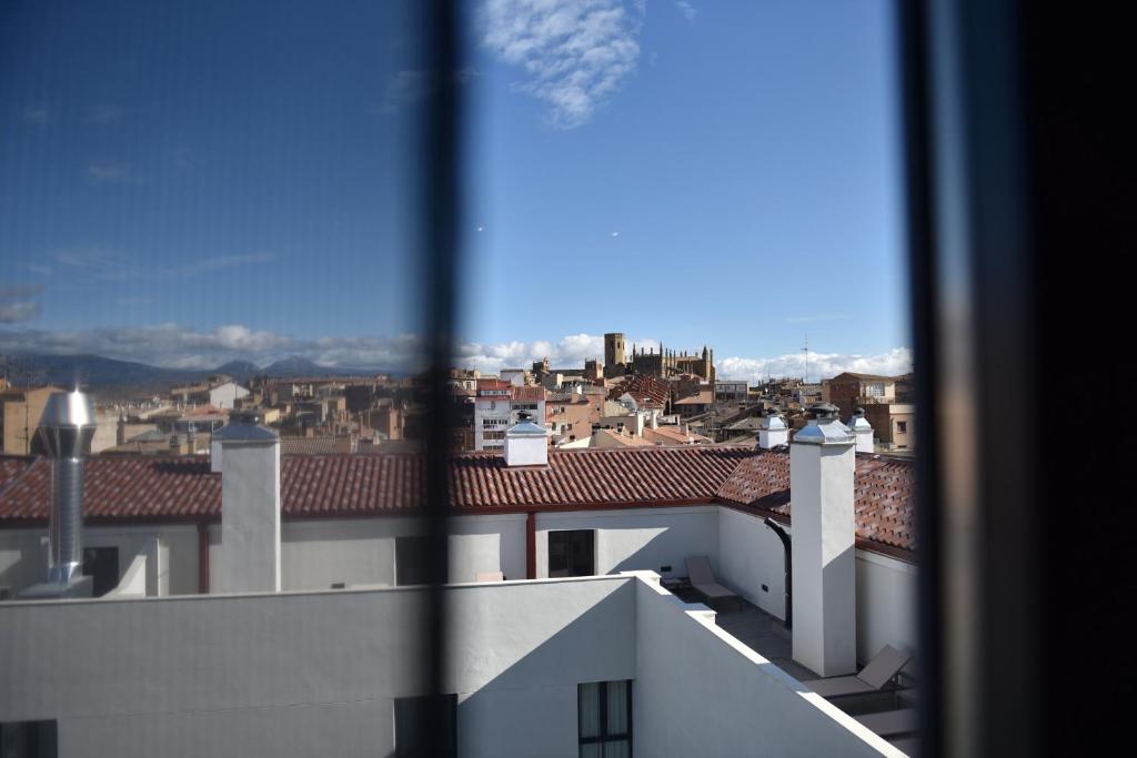 Nespecifikovaný výhled na destinaci Huesca nebo výhled na město při pohledu z hotelu