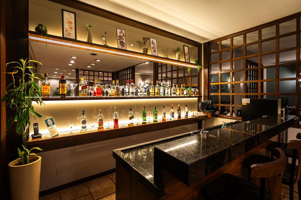 Nápoje v ubytování Hotel Deville Express Guaira