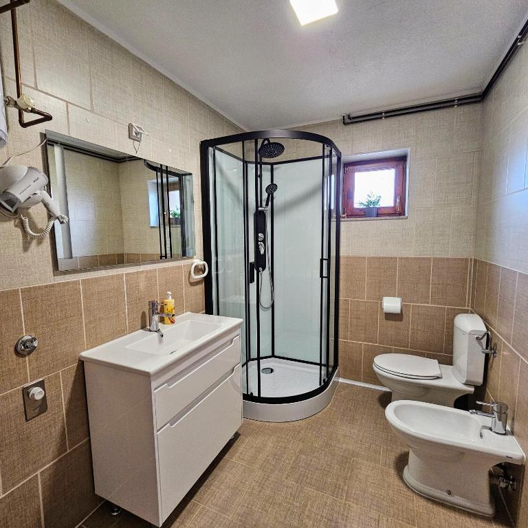 Kúpeľňa v ubytovaní Apartment Topalović