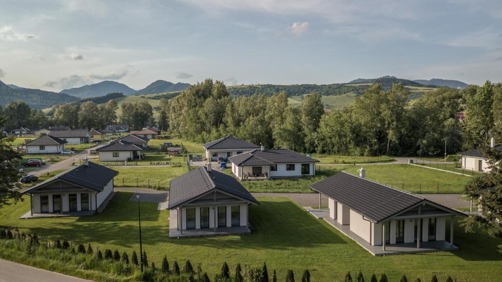 Nespecifikovaný výhled na hory nebo výhled na hory při pohledu z apartmánu