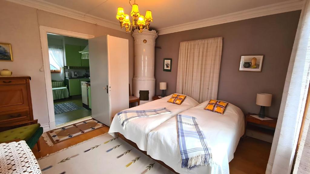 Postel nebo postele na pokoji v ubytování Space to enjoy - 2BR Apt Smögen