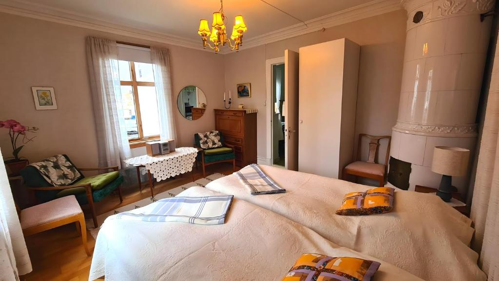 Postel nebo postele na pokoji v ubytování Space to enjoy - 2BR Apt Smögen
