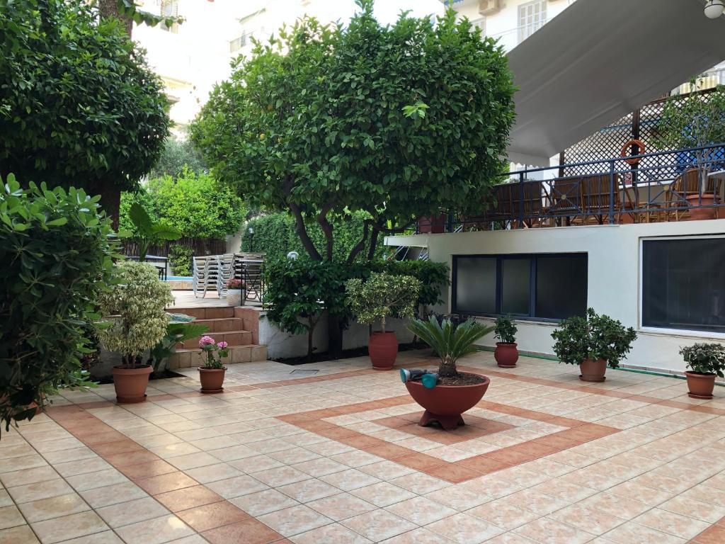 Zahrada ubytování Hotel Bakos