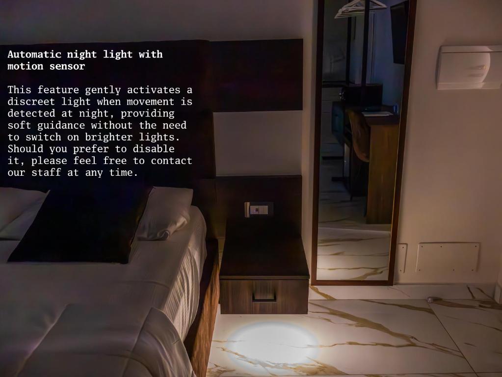Postel nebo postele na pokoji v ubytování AuRoom