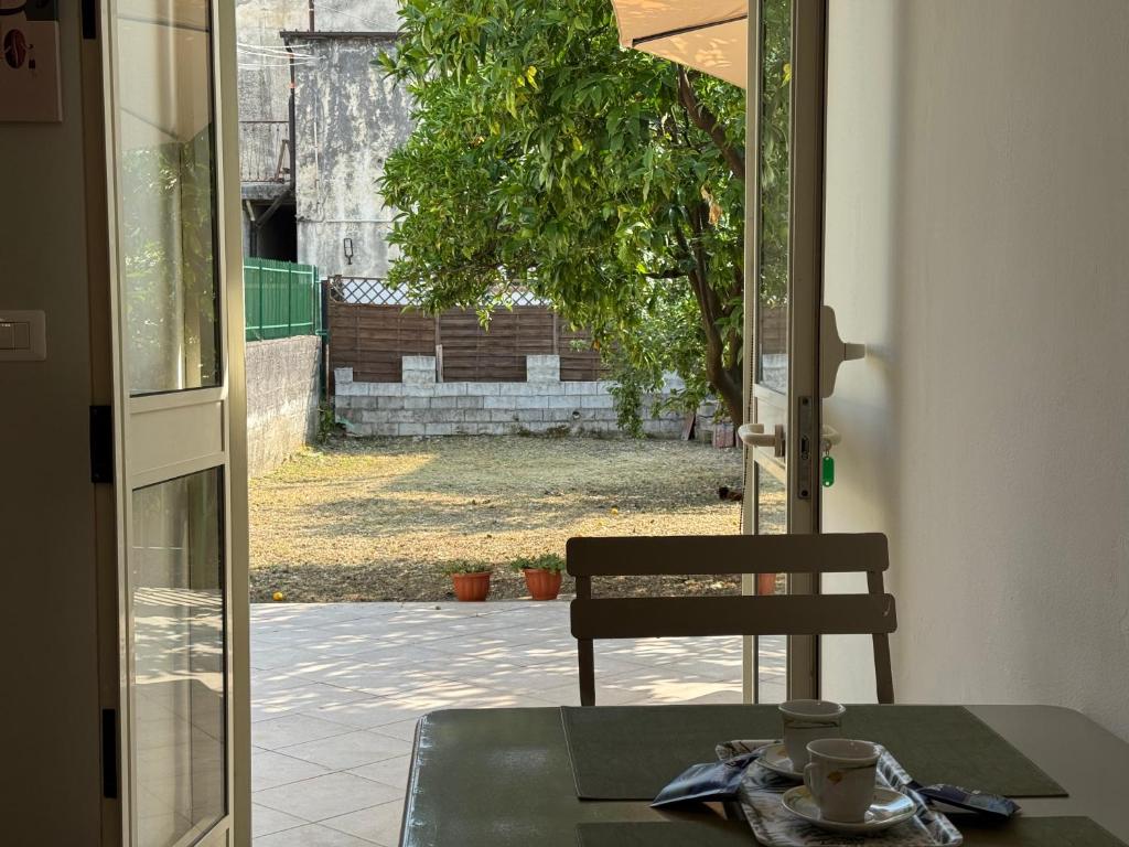 Patio nebo venkovní prostory v ubytování Cassandra Rooms