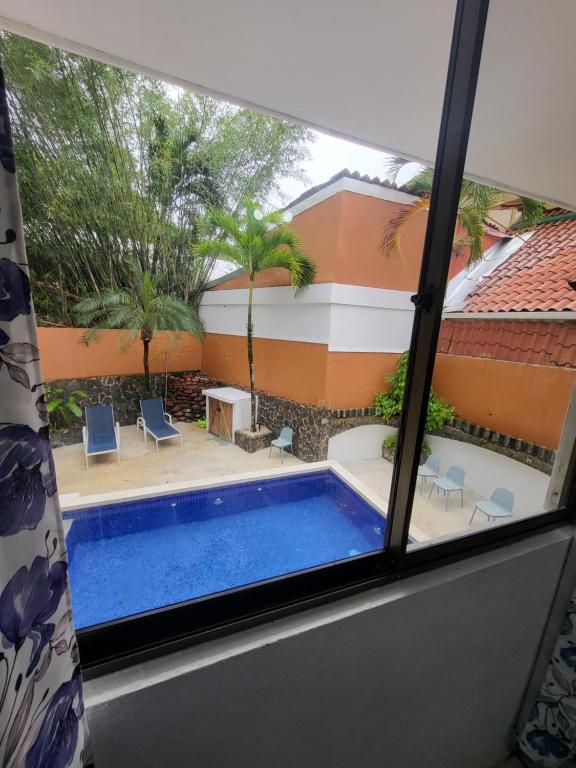 Bazén v ubytování Hotel Villa Prats nebo v jeho okolí