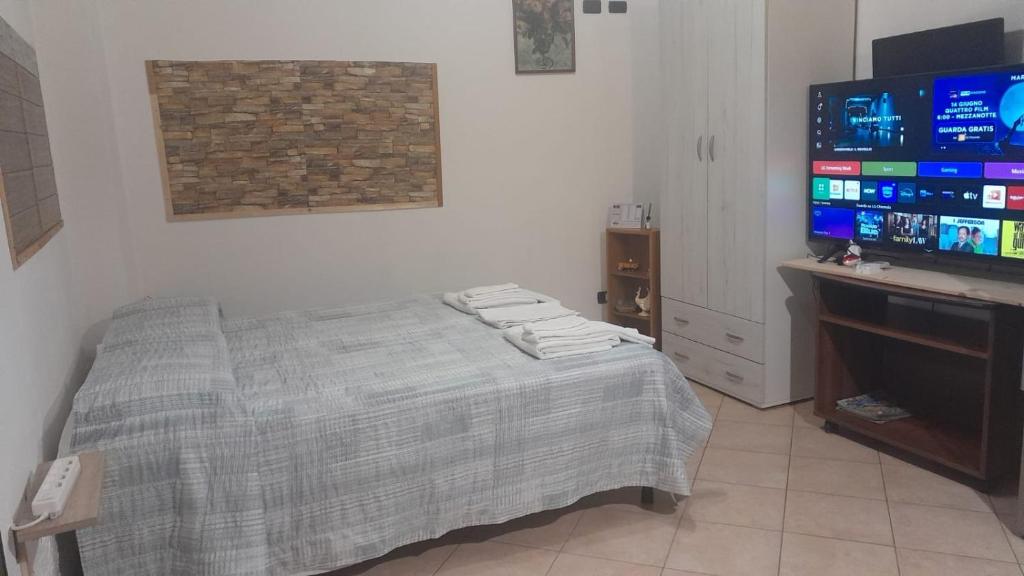 Postel nebo postele na pokoji v ubytování BeaStella Holiday Rooms