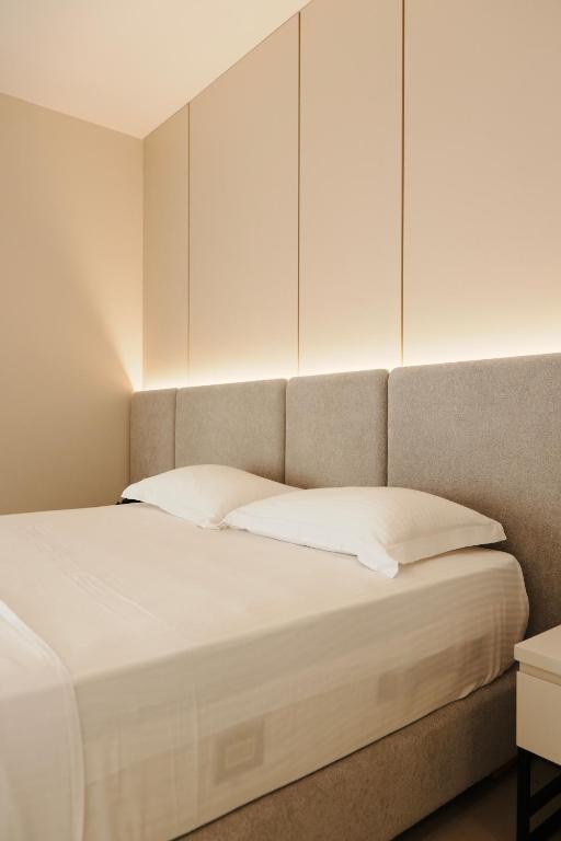 Postel nebo postele na pokoji v ubytování Hotel Mediterrane