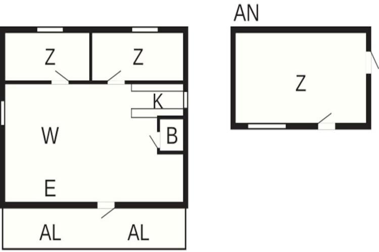Půdorys ubytování Holiday home TORSBY V