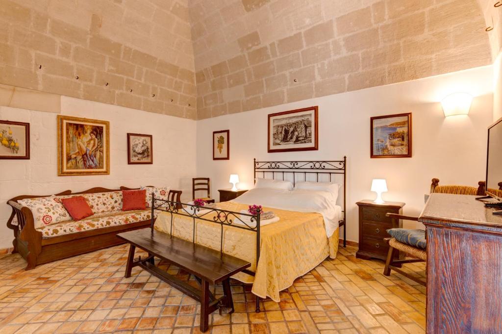 Posezení v ubytování Agriturismo La Stornara