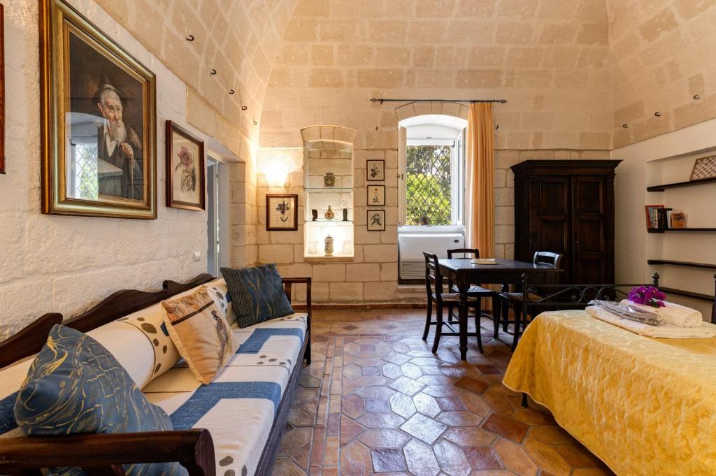 Posezení v ubytování Agriturismo La Stornara