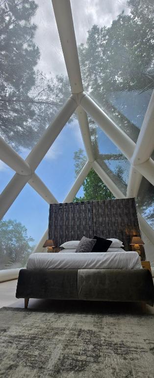 Posedenie v ubytovaní Bubble Glamping Sicily