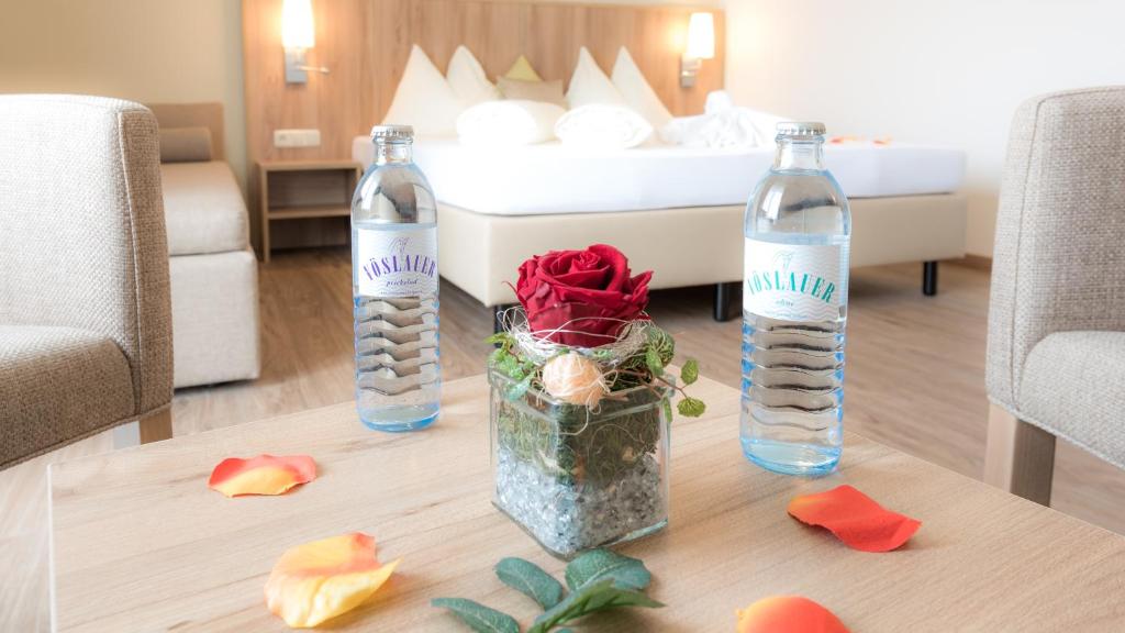 Postel nebo postele na pokoji v ubytování Hotel Marko