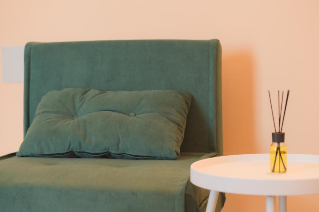 Posezení v ubytování Aria Rooms