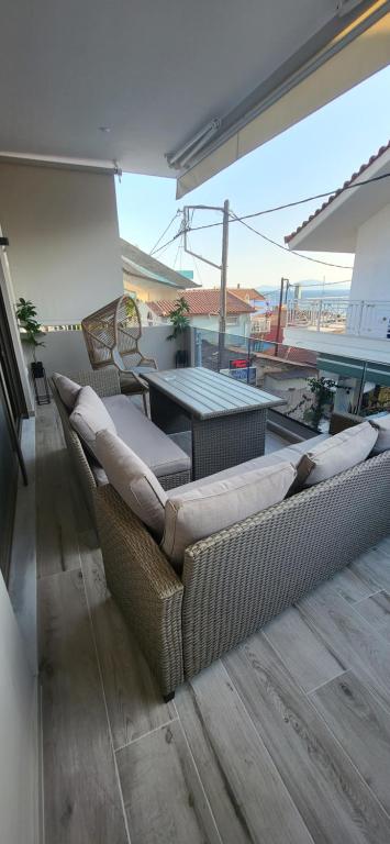 Posezení v ubytování Casa di Bello