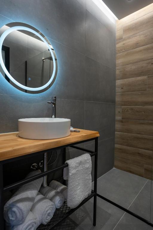 Koupelna v ubytování Rumar Hotel