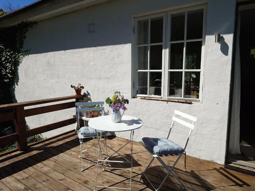 Patio nebo venkovní prostory v ubytování Ales BnB