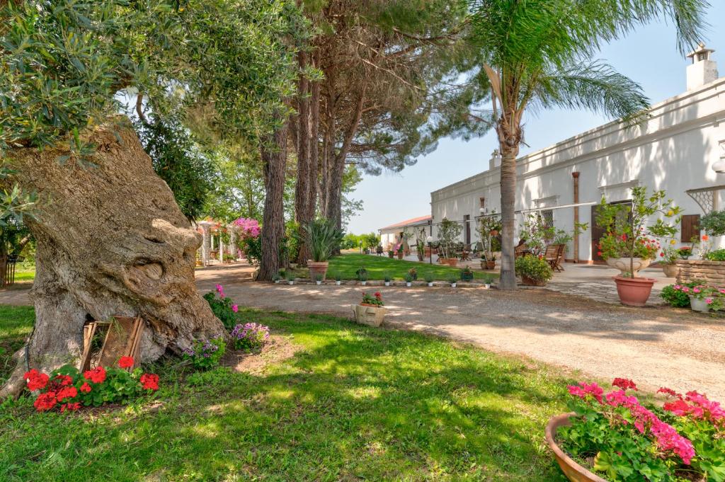 Zahrada ubytování Agriturismo La Stornara