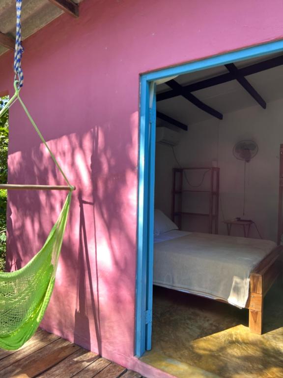 Postel nebo postele na pokoji v ubytování Casa Maya