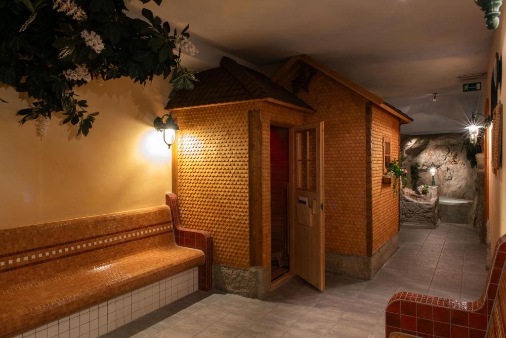 Posezení v ubytování Hotel Fernblick