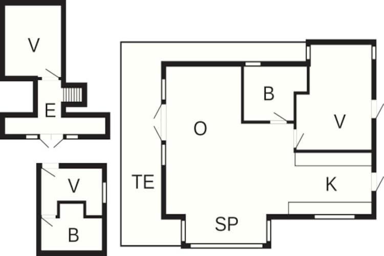 Půdorys ubytování 6 person holiday home in Brenderup Fyn-By Traum