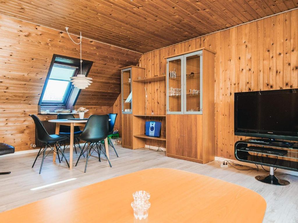 TV a/nebo společenská místnost v ubytování Tranquil Haven in Ansager - By Traum Ferienwohnungen