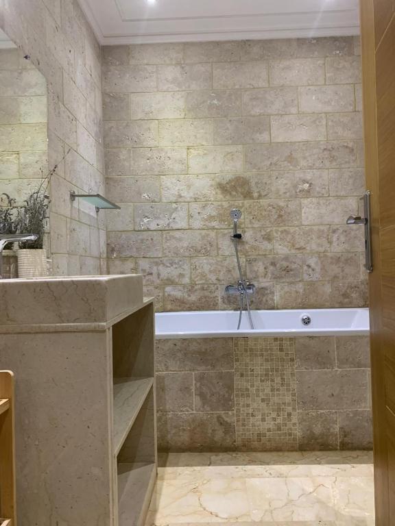 Koupelna v ubytování Villa ChezMoi