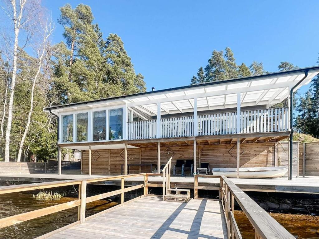 Budova, kde se prázdninový dům nachází