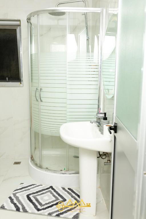 Koupelna v ubytování AM Apparts Suite Jacuzzi