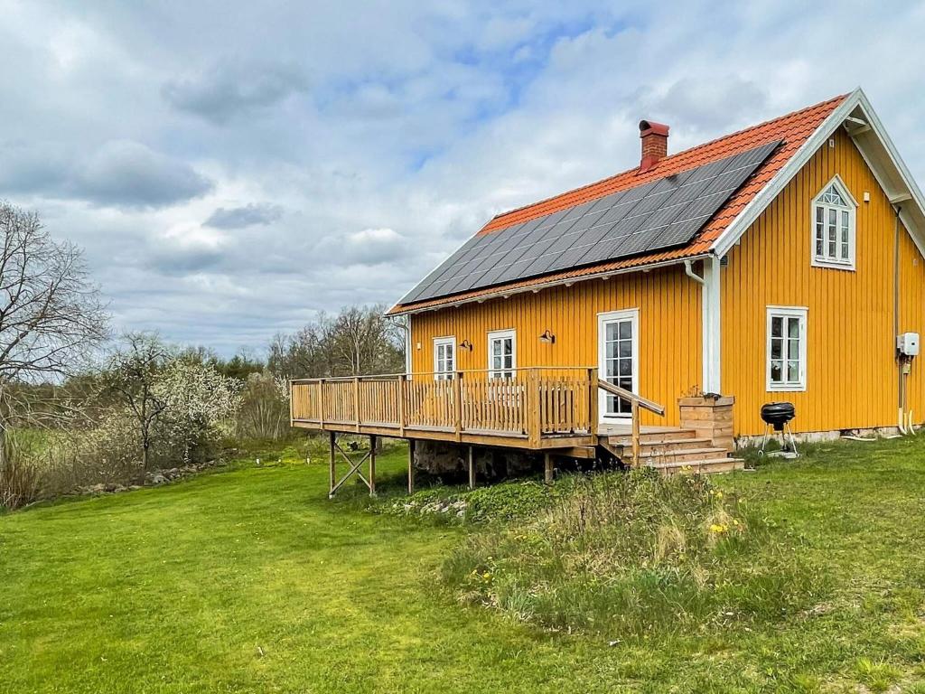 Budova, kde se prázdninový dům nachází