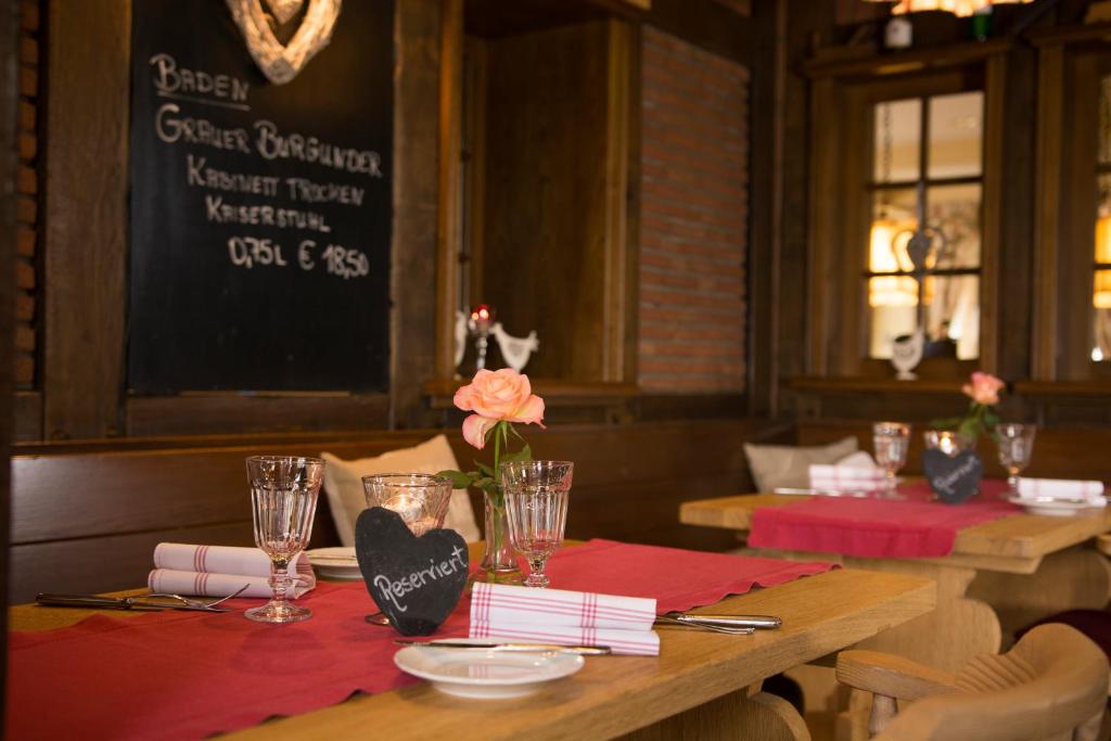Nápoje v ubytování Hotel-Restaurant Schettel