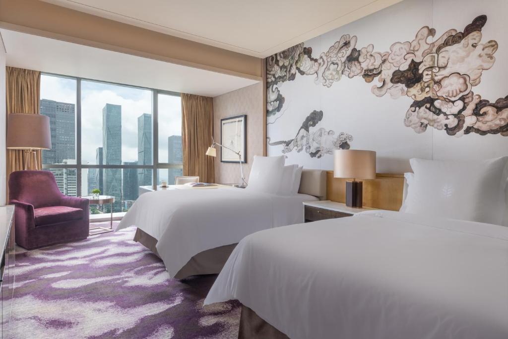 Four Seasons Hotel Shenzhen - Camera Deluxe Con Due Letti Matrimoniali