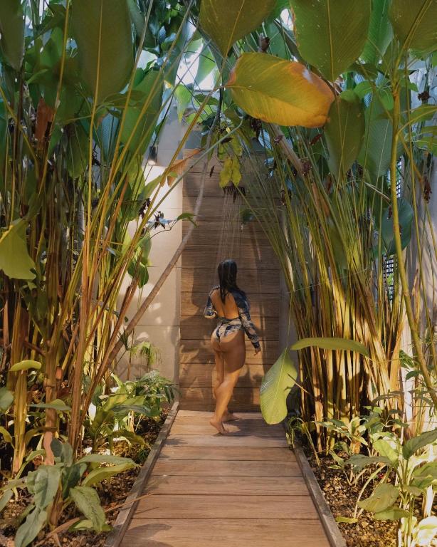 Zahrada ubytování Amanatu Ecolodge & Spa