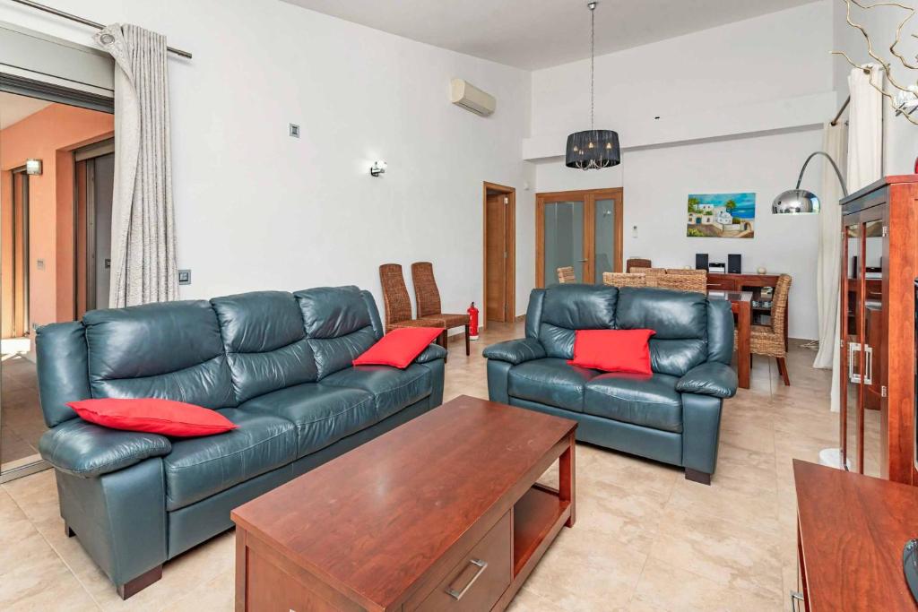 Posezení v ubytování Villa Marioma