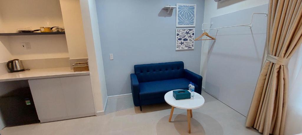 Kuchyň nebo kuchyňský kout v ubytování Hue House Stay Gần Aeon Mall Huế
