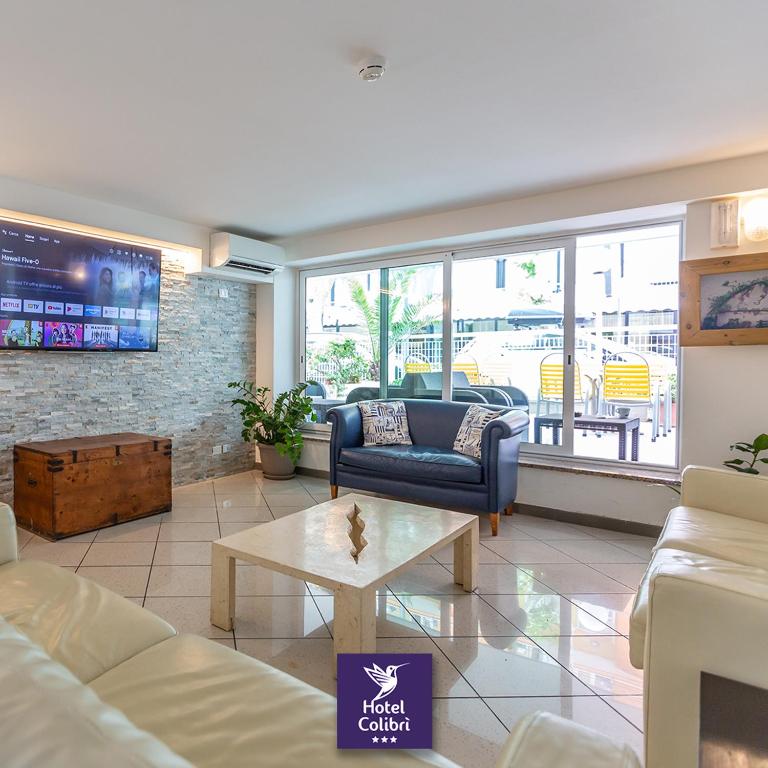 Posezení v ubytování Hotel Colibri B&B
