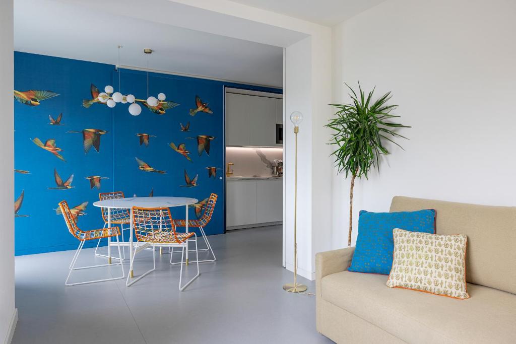 Posezení v ubytování Casa Agrado - Atemporary Art Apartments