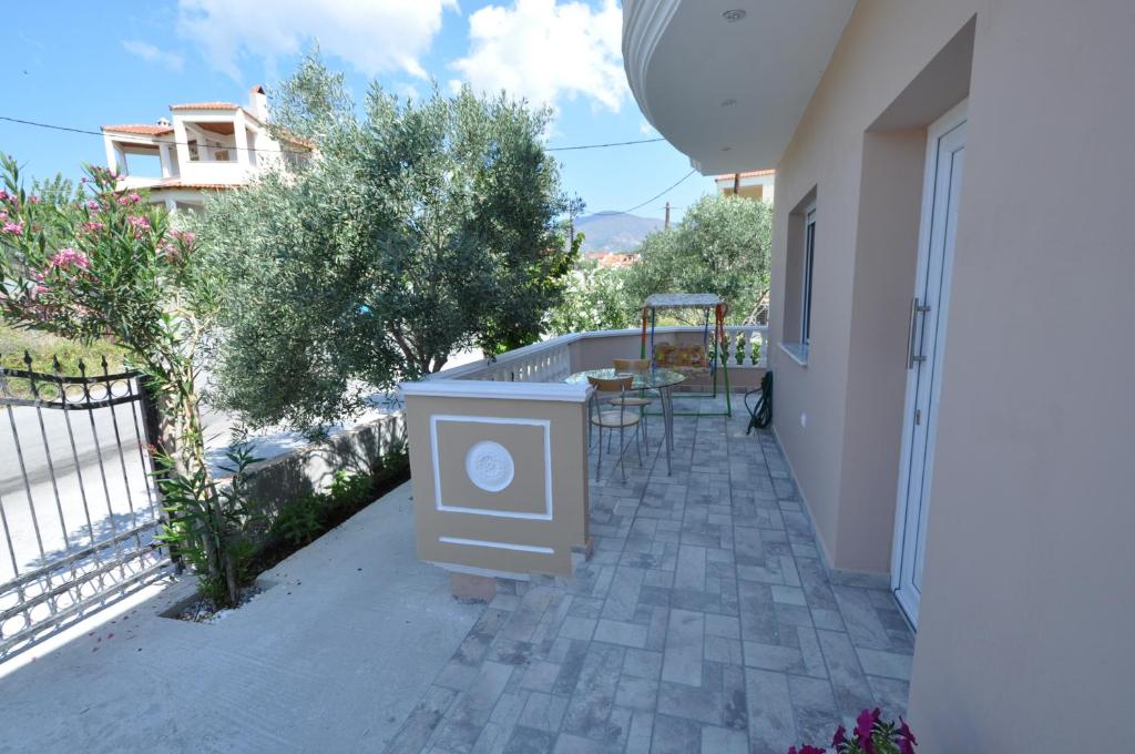 Balkon lub taras w obiekcie Villa Kaiti