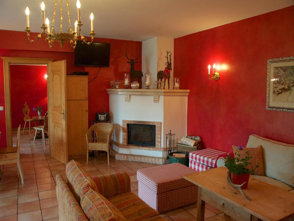 Posezení v ubytování Luxurious apartment with sauna