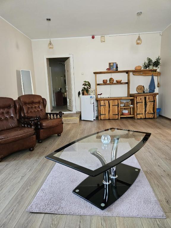 Posezení v ubytování Rogosi mõisa apartment