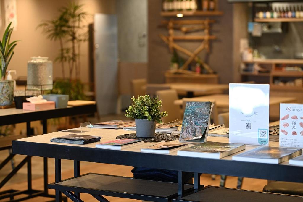 Nápoje v ubytování Shin Toji Hotel Lulud