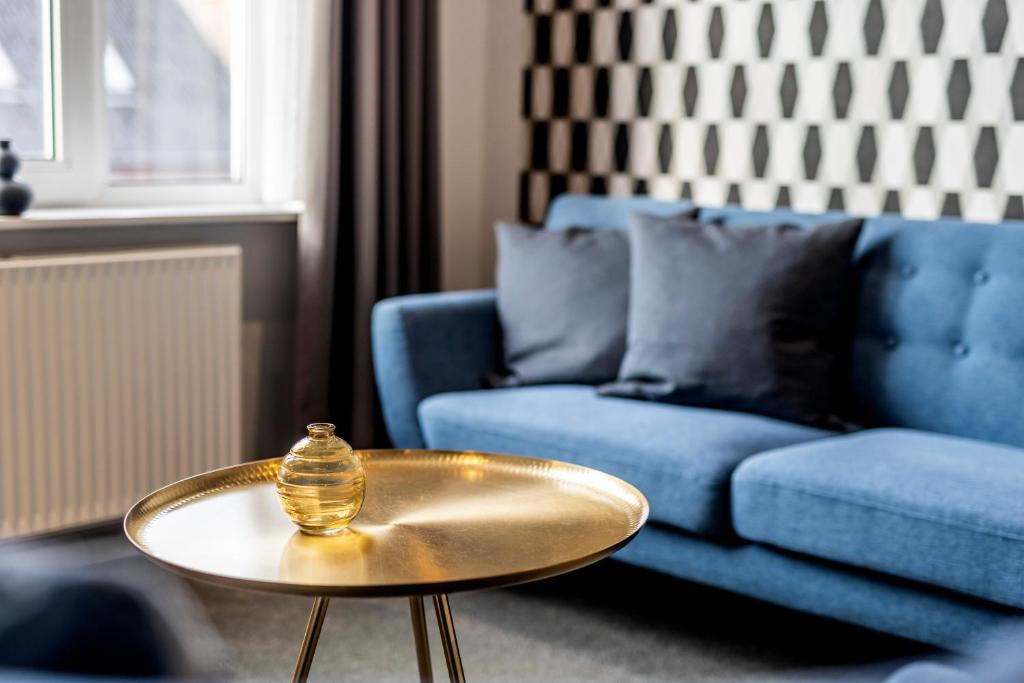 Posezení v ubytování Hotel Birksø