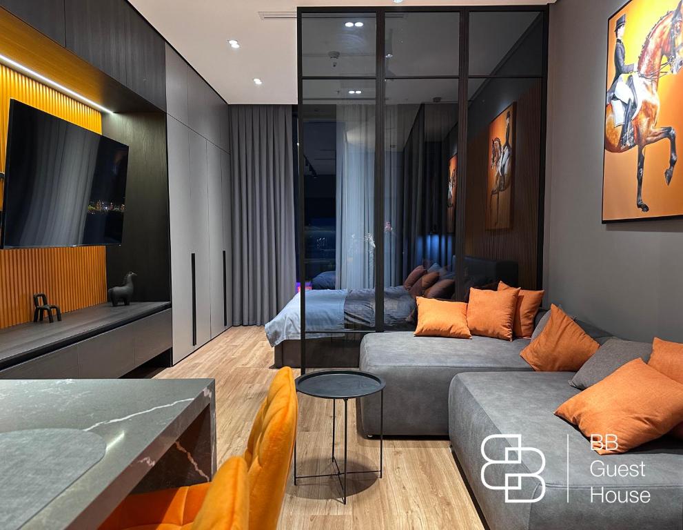 Posezení v ubytování Nest one 268