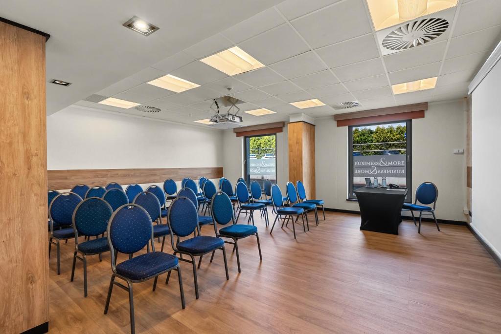 Der Geschäftsbereich oder Konferenzraum in der Unterkunft Park Hotel Diament Katowice