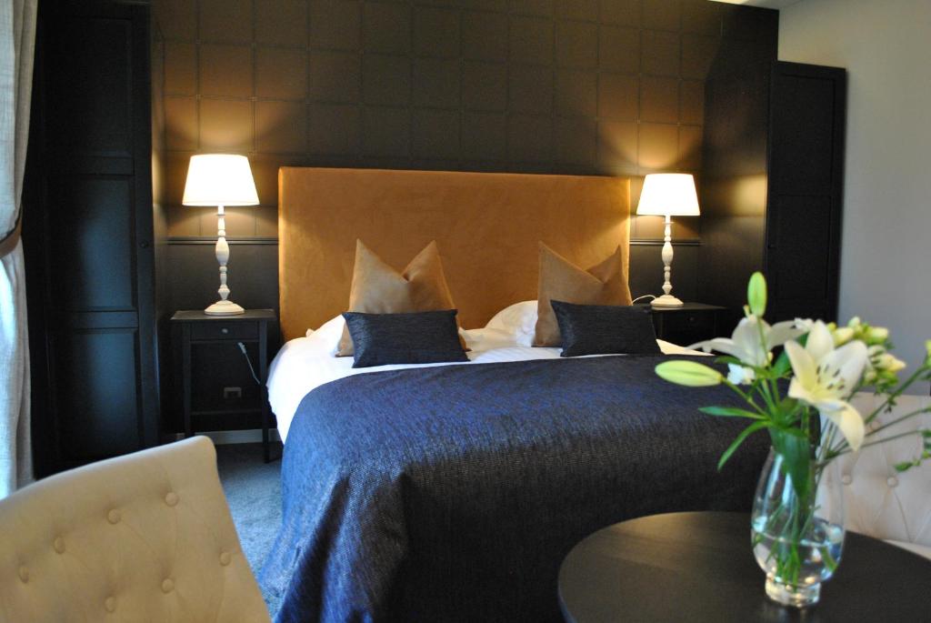 Katil atau katil-katil dalam bilik di Domaine De L'espal