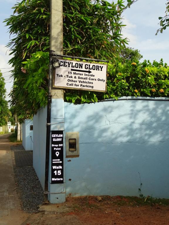 Certifikát, hodnocení, plakát nebo jiný dokument vystavený v ubytování Ceylon Glory Hostel