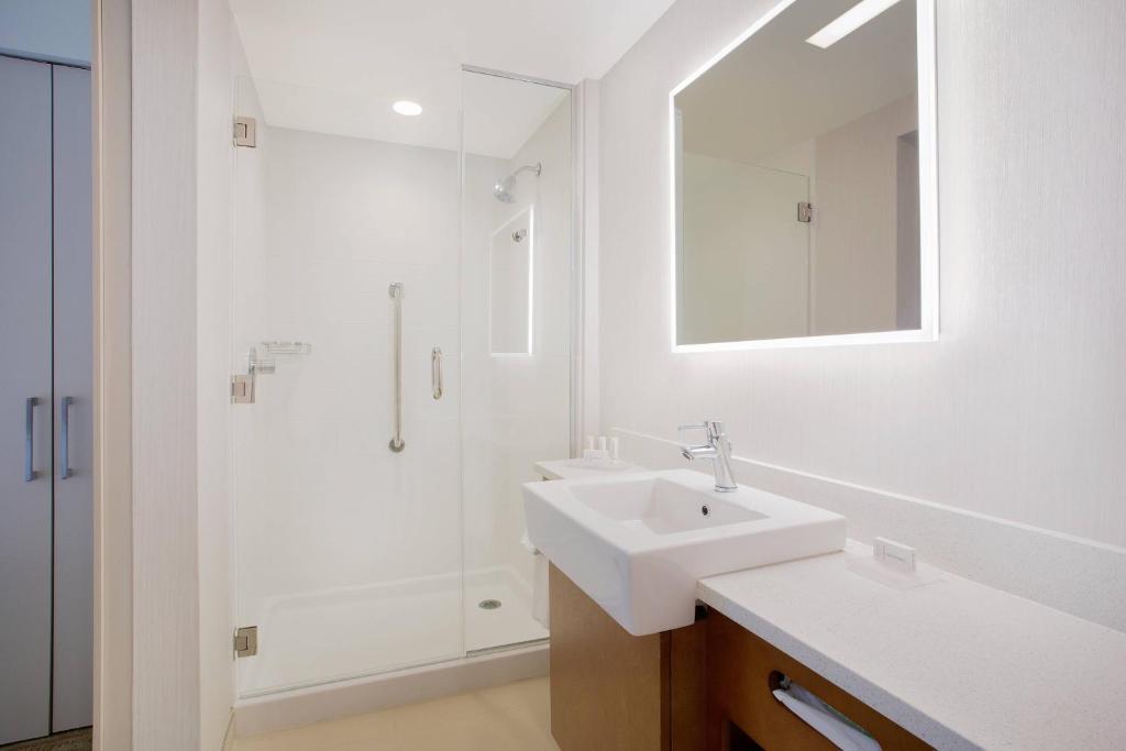 Koupelna v ubytování SpringHill Suites by Marriott Mount Laurel