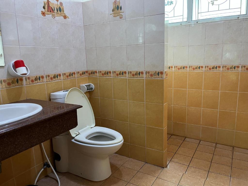 Koupelna v ubytování Poolvilla Armthong Home