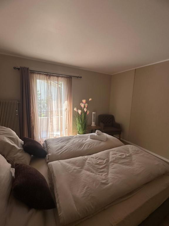 Voodi või voodid majutusasutuse Modern and cozy studio toas